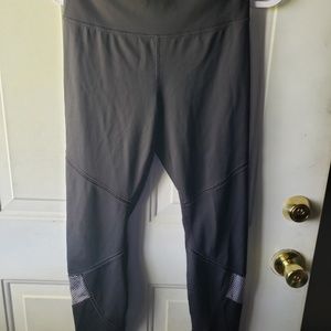 Gray sports leggings